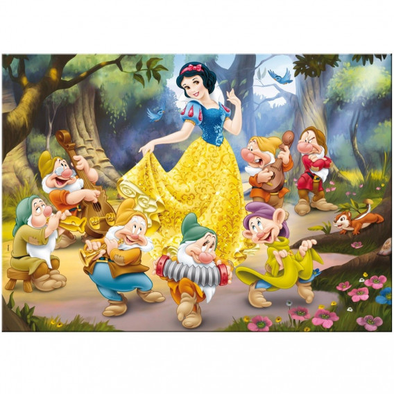 Макси пъзел Снежанка и седемте джуджета 2 в 1, 150 части Disney Princess 201749 2