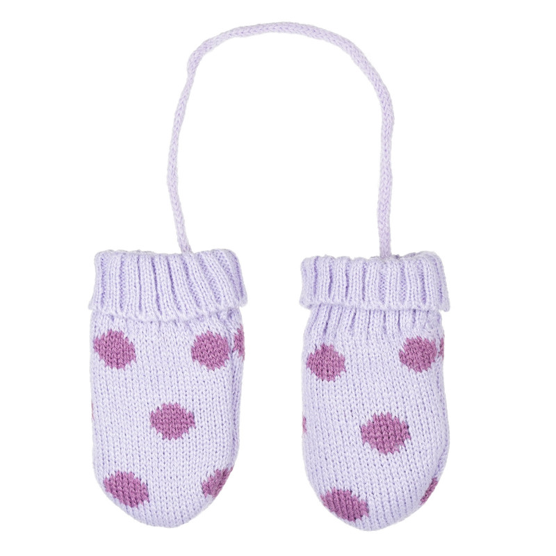 Ръкавици за бебе, лилави  201952
