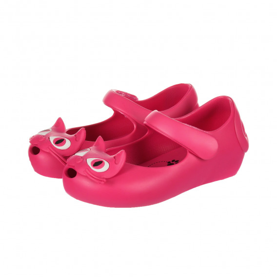 Ароматизирани гумени сандали, розови MINI MELISSA 202606 