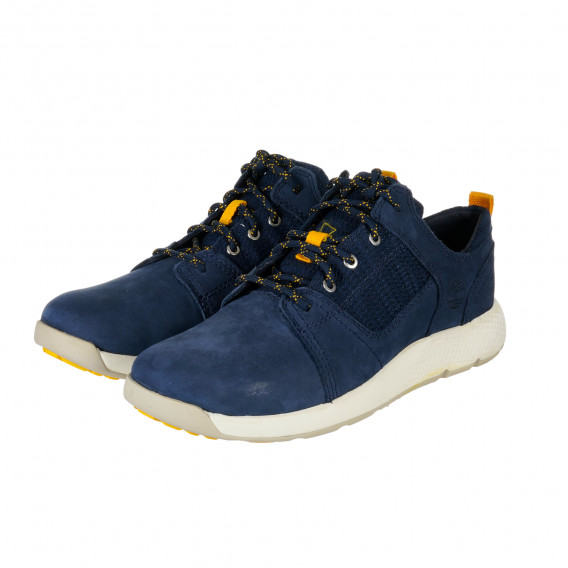 Обувки от естествена кожа, сини Timberland 202822 