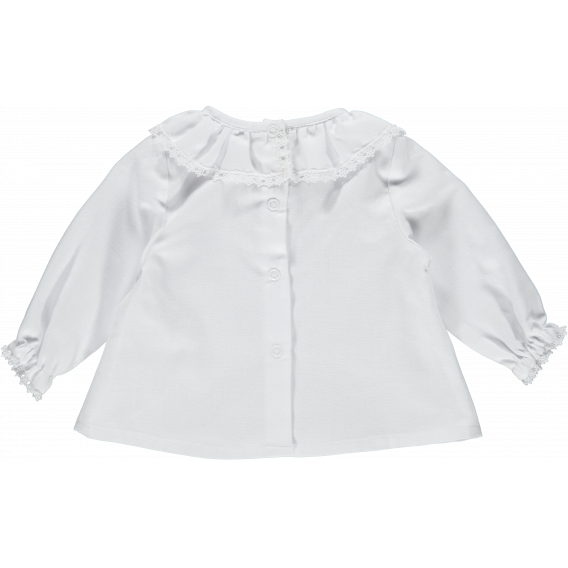Официална блуза с дълги ръкави тип камбана за момиче Picolla Speranza 20286 2