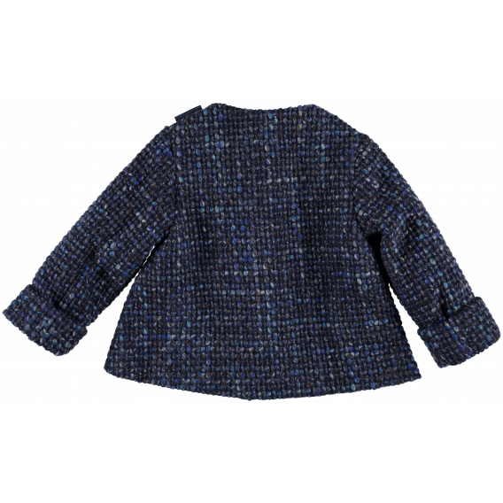 Зимно палто за момиче с бродирана роза Picolla Speranza 20317 2