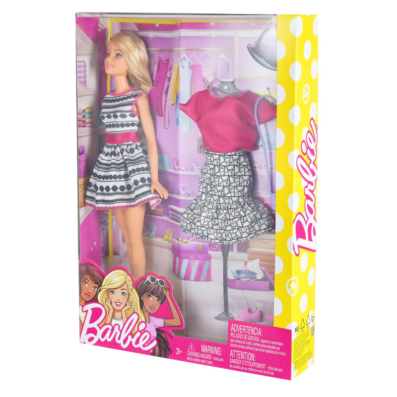 Кукла - комплект дрехи и аксесоари, асортимент  203182