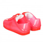 Ароматизирани гумени сандали, розови MINI MELISSA 203401 2