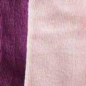 Комплект от два чифта чорапи за бебе в лилаво и розово Z Generation 203520 2