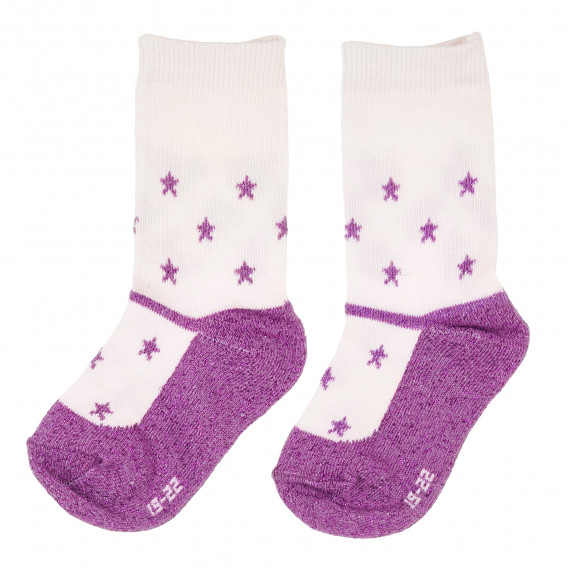 Чорапи за бебе за момиче розови Z Generation 203549 