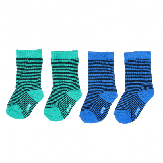 Комплект от два чифта чорапи за бебе за момчемногоцветни Z Generation 203559 