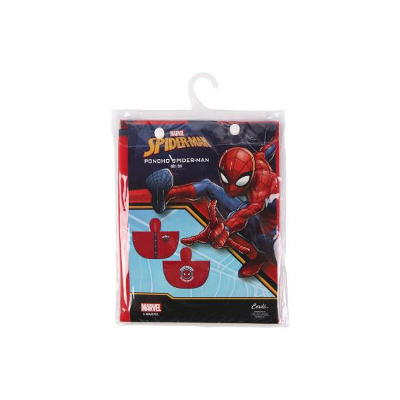 Дъждобран тип пончо, червен Spiderman 203714 4