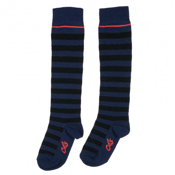Чорапи за бебе в черно и синьо Z Generation 204065 