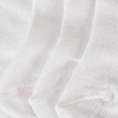 Комплект от два чифта чорапи за бебе бели Z Generation 204080 3