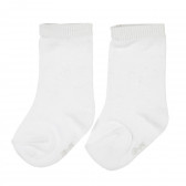 Комплект от два чифта чорапи за бебе бели Z Generation 204081 2