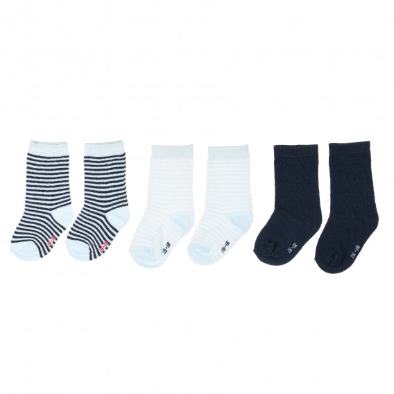 Комплект от три чифта чорапи за бебе многоцветни Z Generation 204096 