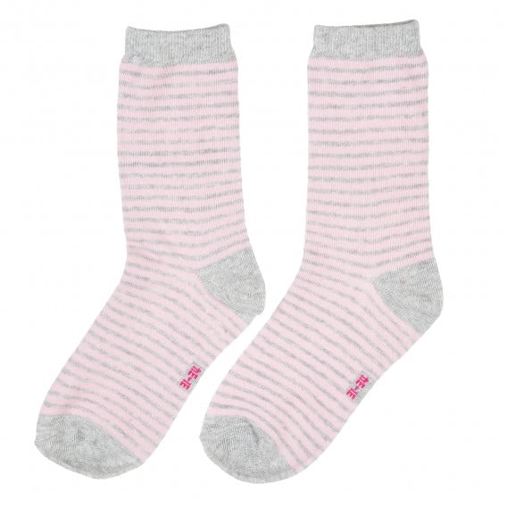 Чорапи в сиво и розово за момиче Z Generation 204103 