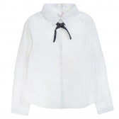 Риза с панделка, бяла Cool club 204139 