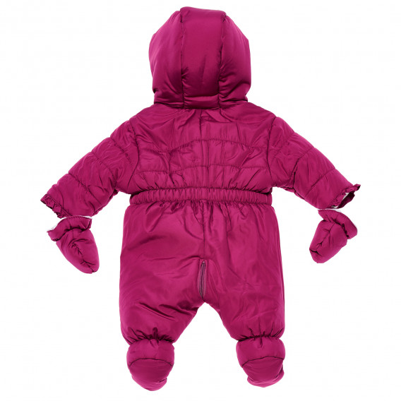 Космонавт за бебе за момиче лилав Idexe 204514 4