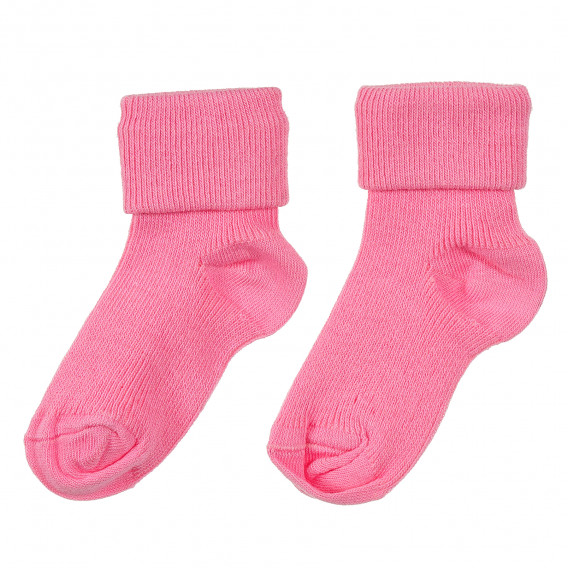 Чорапи за бебе за момиче розови Idexe 205304 