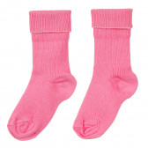 Чорапи за бебе за момиче розови Idexe 205305 2