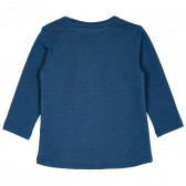 Блуза с брокатена щампа, синя Cool club 205481 4