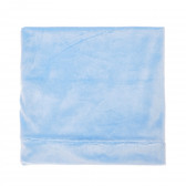 Плюшен шал в син цвят за момче TUTU 205640 2