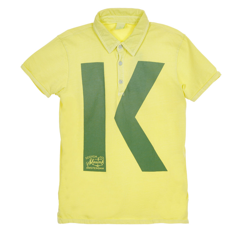 Памучна тениска за момче зелена  205693