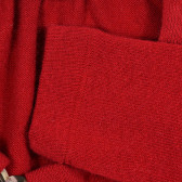 Плетено болеро за бебе за момиче червено MonnaLisa 205730 3