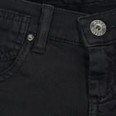 Памучен панталон за момиче черен Miss Sixty 205786 4