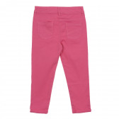 Памучен панталон с измачкан ефект, розов Tape a l'oeil 205840 6