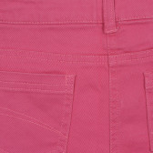 Памучен панталон с измачкан ефект, розов Tape a l'oeil 205841 7