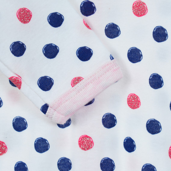 Памучен гащеризон за бебе за момиче многоцветен Tape a l'oeil 205888 3