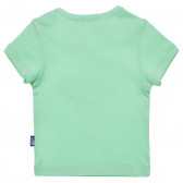 Тениска за бебе за момиче зелена Original Marines 206013 4
