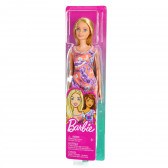 Кукла Барби с рокля на цветя №1 Barbie 206582 