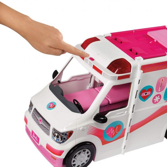 Мобилна клиника - игрален комплект с линейка Barbie 206593 6