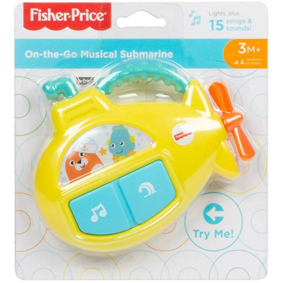 Музикална играчка - подводница Fisher Price  206703 2