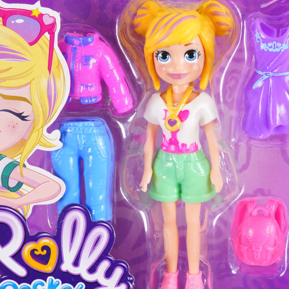Мини моден комплект кукла с аксесоари №1 Polly Pocket 207014 2
