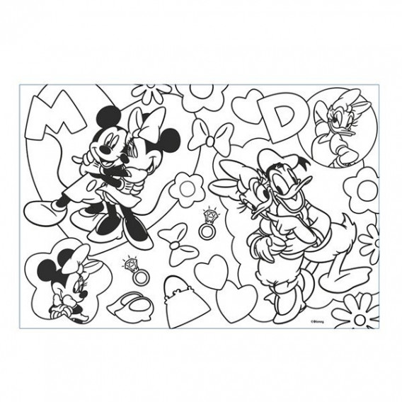 Пъзел 2 в 1 "Мини Маус: PLUS, 60 части Minnie Mouse 207078 3