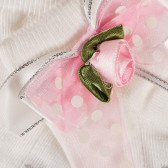 Чорапи за бебе за момиче бели Picolla Speranza 207101 2