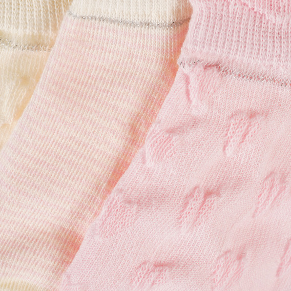 Комплект от 3 чифта чорапи за момиче Antonio 207170 4
