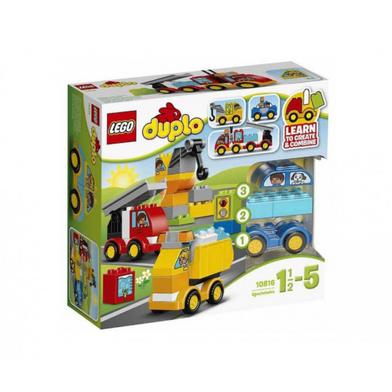 Конструктор- Моите първи коли и камиони, 36 части Lego 20745 