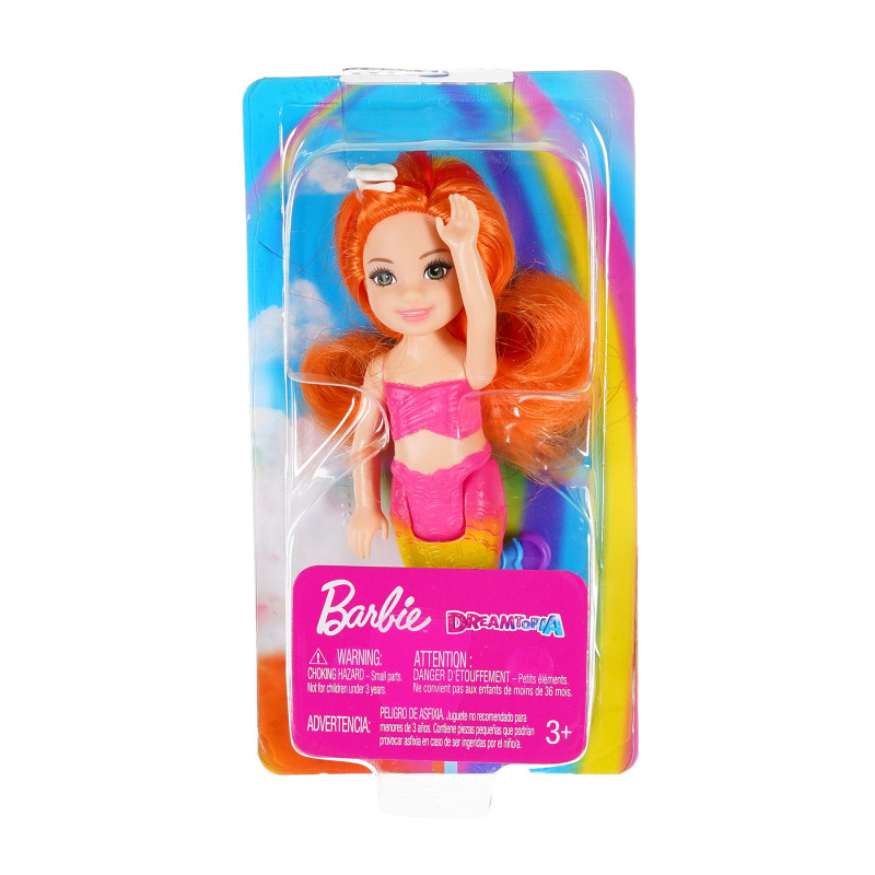 Кукла - русалка Барби Dreamtopia с оранжева коса  207473