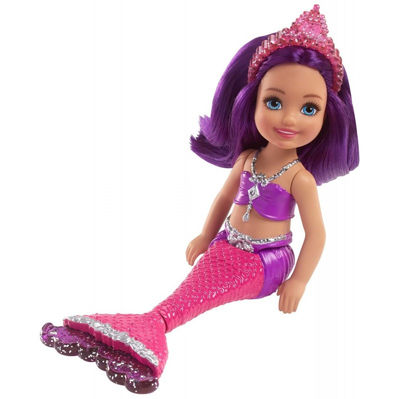 Кукла - русалка Барби Dreamtopia с лилава коса  207639