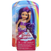 Кукла - русалка Барби Dreamtopia с лилава коса Barbie 207641 3