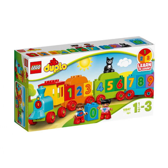 Конструктор- Влакът и числата, 23 части Lego 20768 