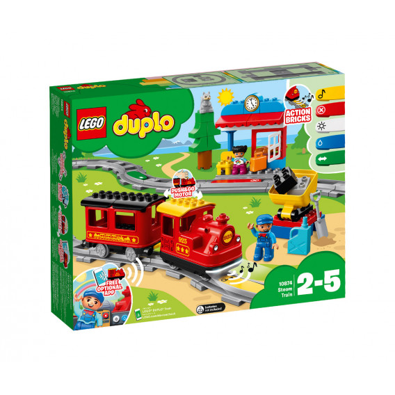 Конструктор парен влак, 59 части Lego 20771 
