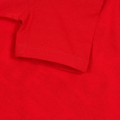 Тениска с принт за момче червена Acar 207956 3