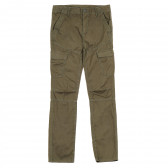 Памучен панталон за момче зелен Tape a l'oeil 208044 
