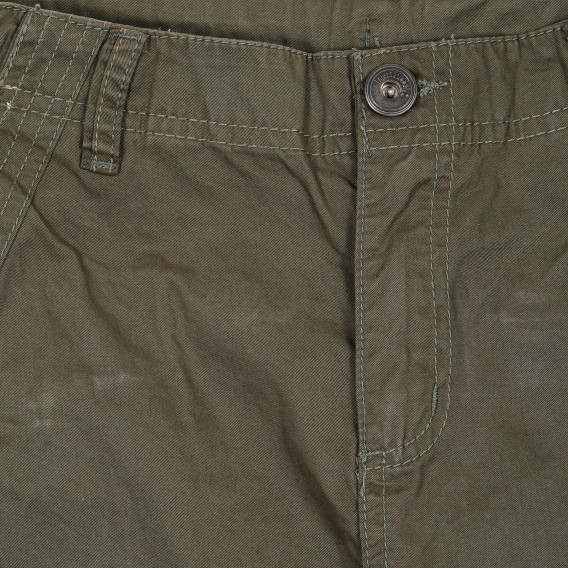 Памучен панталон за момче зелен Tape a l'oeil 208045 2