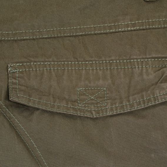 Памучен панталон за момче зелен Tape a l'oeil 208046 3
