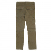 Памучен панталон за момче зелен Tape a l'oeil 208047 4