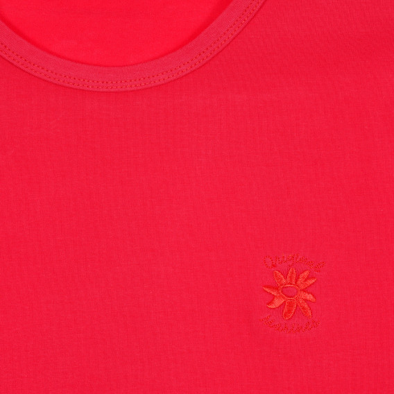 Памучна тениска за момиче червена Original Marines 208114 2