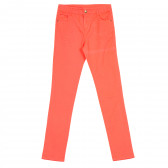 Панталон за момиче, оранжев цвят Tape a l'oeil 208189 